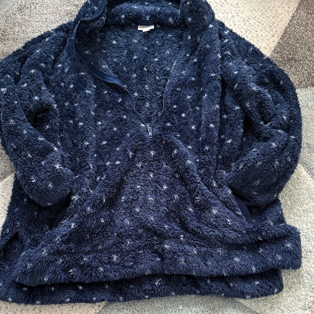 LuLaRoe Navy Blue Cowl Neck Sweater